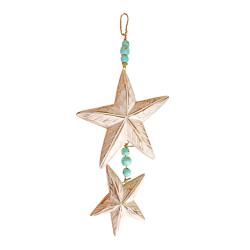 Mobile 2 Starfish Sustainable Albesia Wood 45cm