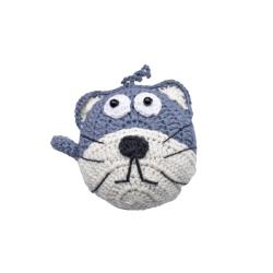 Crochet Tape Measure 150cm Cat
