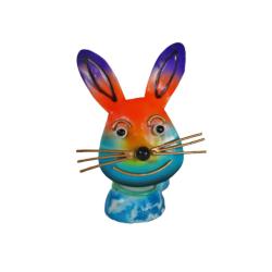 Rabbit Metal Coiled 10x12x12cm