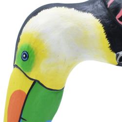 Wooden Shelf Display Ornament Toucan 23 x 11 x 6cm