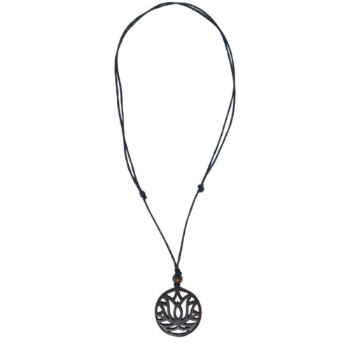 Pendant Sonokeling Rosewood, Lotus