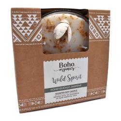 Boho Organics Honeysuckle Jasmine Candle Wild Spirit 200g