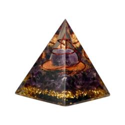 Orgone Pyramid Amethyst 9cm