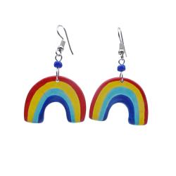 Earrings Rainbow Shape 2.8 x 2.3cm