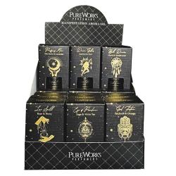 Aroma Oil Esoteric Range, display unit with 24 packs