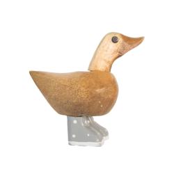 Duck Grey Boots Bamboo Root 13cm