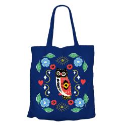 Tote Bag Recycled Cotton Owl 36 x 40cm