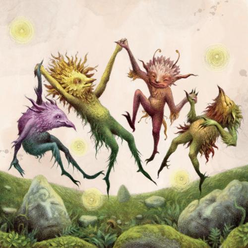 Greetings Card, Piskies Folklore, 16x16cm