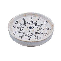 Incense Holder Wood Calendar 11cm