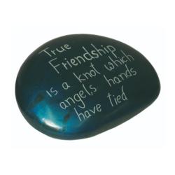 Paperweight turquoise True friendship..