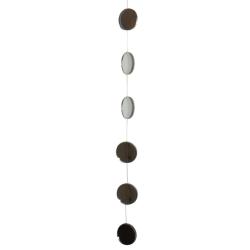 Hanging Mobile, Recycled Glass, 5cm Circles, 80cm length