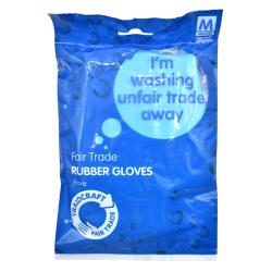 Traidcraft Rubber Gloves medium