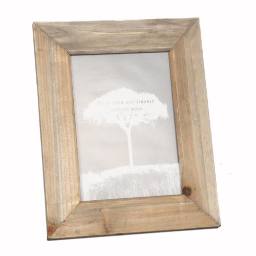 Photo Frame Sustainable Wood for photo 5 x 7 inches