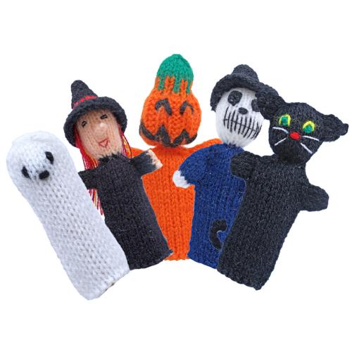 Finger Puppets Halloween set of 36