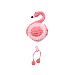Crochet Tape Measure 150cm Flamingo