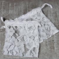 Organza lace drawstring bags, pack of 100