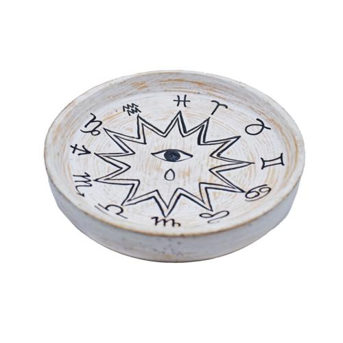 Incense Holder Wood Calendar 11cm