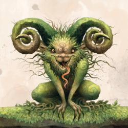 Greetings Card, Spriggan Folklore, 16x16cm