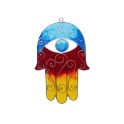 Suncatcher Hamsa Hand 8x20cm
