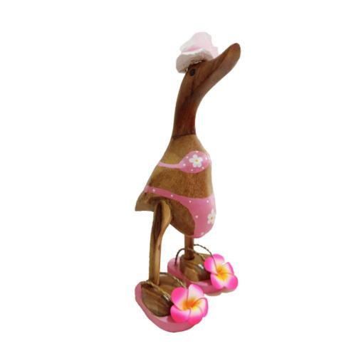 Duck Bikini Pink Bamboo Root 25cm