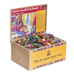 Worry doll 6.5cm in bag (pack of 50 in a display box)