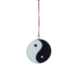 Suncatcher Yin Yang 5cm diameter