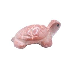 Tortoise Ornament Kisii Stone Pink