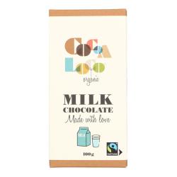 Organic Milk Chocolate Bar 100g