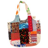 Beach bag kantha stitch assorted