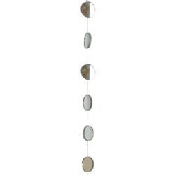Hanging Mobile, Recycled Glass, 5cm Circles, 80cm length