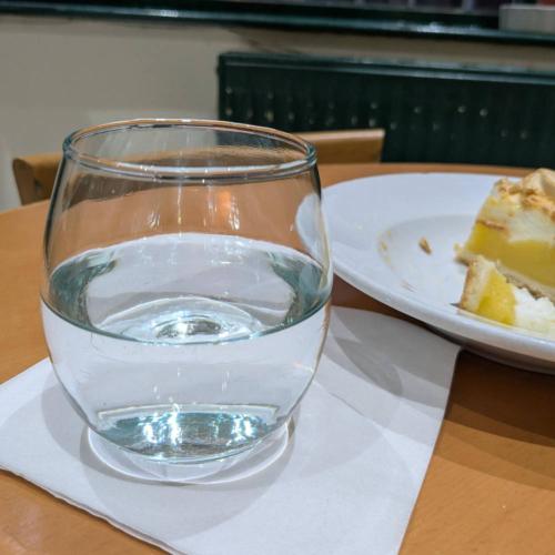 Tumblers recycled glass, 10cm height, set of 4