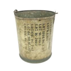Bucket Retro Recycled Artillery Case