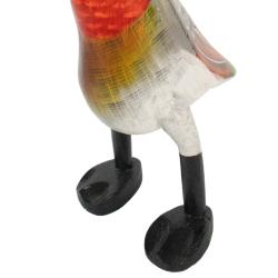 Duck Open Yellow Beak Bamboo Root 25cm