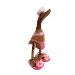 Duck Bikini Pink Bamboo Root 25cm