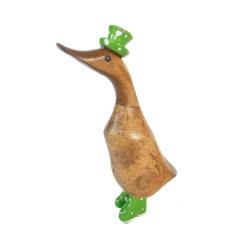 Duck Green Hat and Boots Bamboo Root 27cm