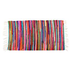 Rag rug bright 90x50cm