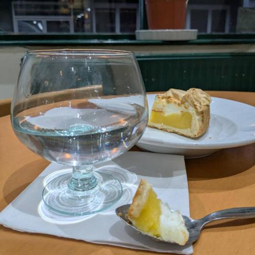 Wide glasses recycled glass, 12cm height, set of 2