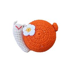 Crochet Tape Measure 150cm Snail