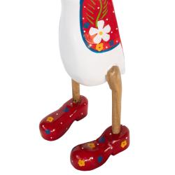 Duck with Waistcoat Bamboo Root 47cm