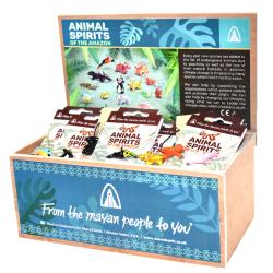 Animal Spirits of the Amazon, box of 24 assorted animals