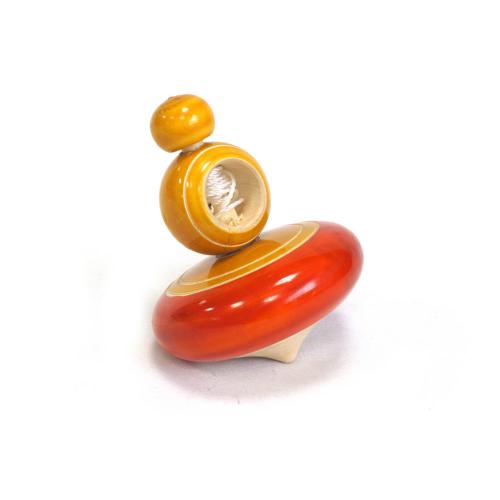 Spinning Top Mango Wood Assorted Colours