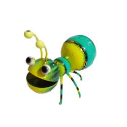 Happy Ant Metal Assorted Colours 10x6x10cm