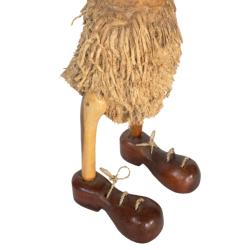 Duck with Skirt Natural Bamboo Root 35cm