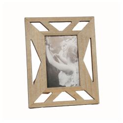 Photo Frame Cut Out Sustainable Wood for photo 4 x 6 inches