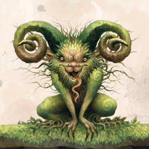 Greetings Card, Spriggan Folklore, 16x16cm