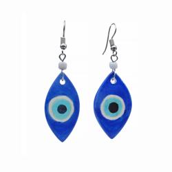 Earrings Blue Eyes 2.8 x 2.3cm