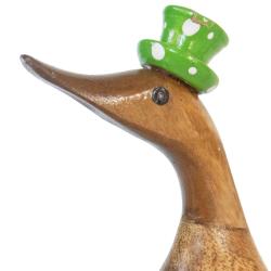 Duck Green Hat and Boots Bamboo Root 27cm