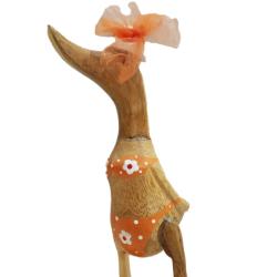 Duck Bikini Orange Bamboo Root 25cm