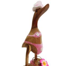 Duck Bikini Pink Bamboo Root 25cm