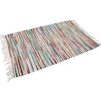 Rag rug 120x80cm assorted colours